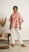 K 924 Vol 3 By Naisha Cotton Printed Ladies Kaftan Style Shirt Tops 